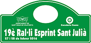 19è Ral·li Esprint Sant Julià Escuderia Osona