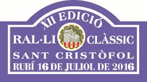 XII Ral·li clàssic Sant Cristòfol Rubí